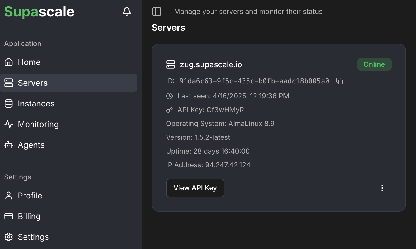 Server Management